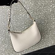 Valentino Small Rockstud Hobo Bag White 25x20x4cm - 3