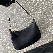 Valentino Small Rockstud Hobo Bag Black 25x20x4cm - 4