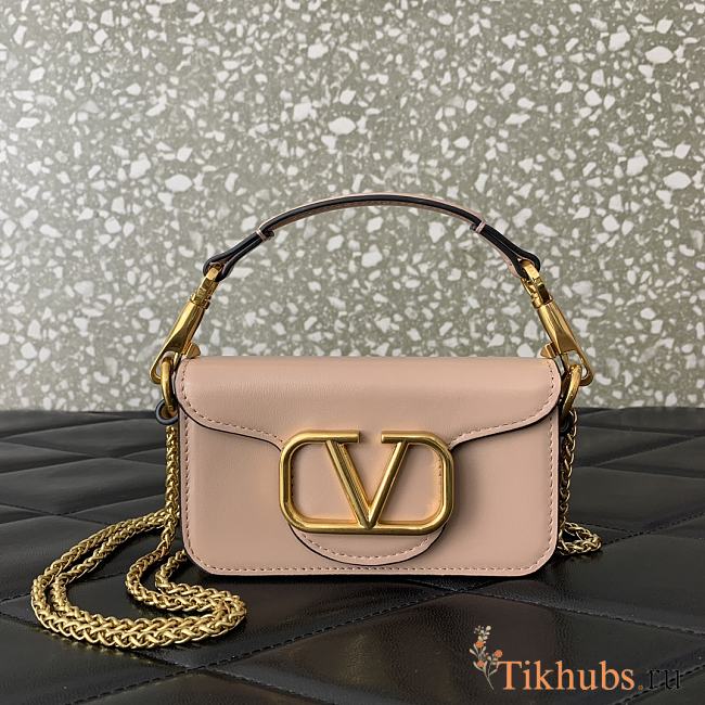 Valentino Loco Micro Bag Light Pink 13x7x4.5cm - 1