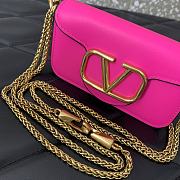 Valentino Loco Micro Bag Neon Pink 13x7x4.5cm - 4