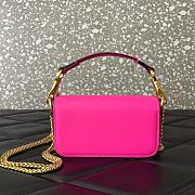 Valentino Loco Micro Bag Neon Pink 13x7x4.5cm - 2