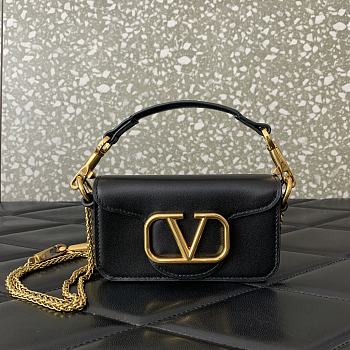 Valentino Loco Micro Bag Black 13x7x4.5cm