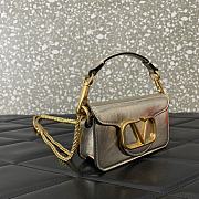 Valentino Loco Micro Bag Silver 13x7x4.5cm - 6