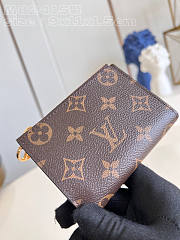 Louis Vuitton LV Lisa Purple Wallet 9 x 11.5 x 1.5 cm - 2