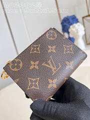 Louis Vuitton LV Lisa Green Wallet 9 x 11.5 x 1.5 cm - 3