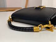 Chloe Marcie Chain Flap Bag Black 22.5x15.5x7cm - 4