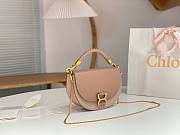 Chloe Marcie Chain Flap Bag Pink 22.5x15.5x7cm - 3