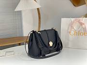 Chloe Penelope Medium Soft Shoulder Bag Black 35x24x13cm - 6