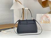 Chloe Penelope Medium Soft Shoulder Bag Black 35x24x13cm - 4