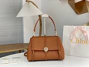 Chloe Penelope Medium Soft Shoulder Bag Brown 35x24x13cm - 1