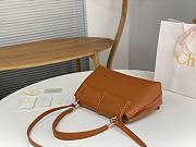 Chloe Penelope Medium Soft Shoulder Bag Brown 35x24x13cm - 5