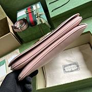 Gucci Blondie Medium Top Handle Bag Pink 29x22x7cm - 5