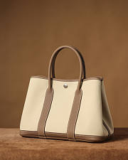 Hermes Garden Party 30 Brown 30x20x13cm - 3