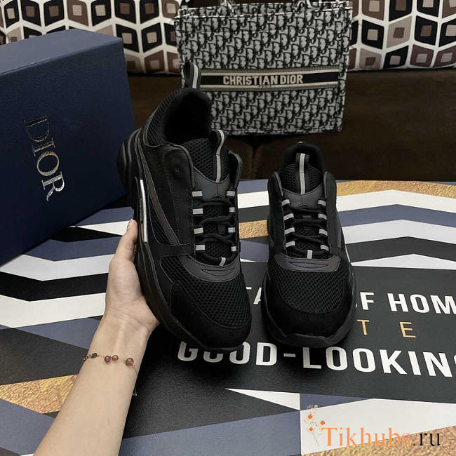 Dior B22 Sneakers Grey Black - 1