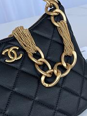 Chanel Hobo Black Bag 23x17x6cm - 3