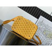 Goyard Muse Vanity Case Bag Yellow 16x14x20cm - 3