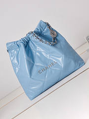 Chanel 22 Handbag Blue 38x42x8cm - 1