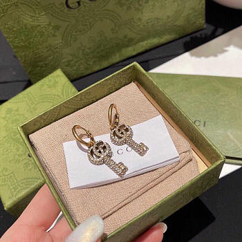 Gucci Double G Key Earings