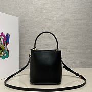 Prada Small Panier Bag Black 15x16x9.5cm - 5