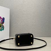 Prada Small Panier Bag Black 15x16x9.5cm - 4
