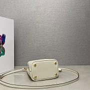 Prada Small Panier Bag White 15x16x9.5cm - 4