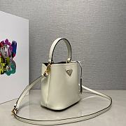 Prada Small Panier Bag White 15x16x9.5cm - 3