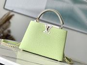 Louis Vuitton LV Capucines Green BB 27x18x9cm - 1