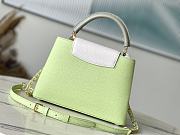 Louis Vuitton LV Capucines Green BB 27x18x9cm - 5