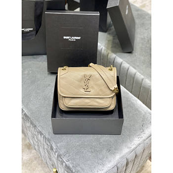 YSL Niki Baby Beige 22x16.5x7.5cm