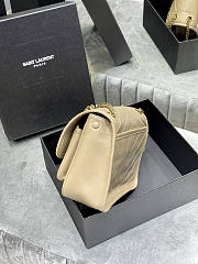 YSL Niki Baby Beige 22x16.5x7.5cm - 2