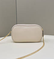 Fendi Easy Baguette White Bag 19x11x5cm - 3