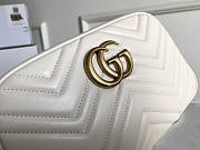 Gucci Marmont Small White Bag 24x12x7cm - 4