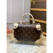 Louis Vuitton LV Petite Malle Souple Cream 20 x 14 x 7.5 cm - 3