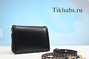 Louis Vuitton LV Dauphine MM Black Bag 25x17x10.5cm - 3