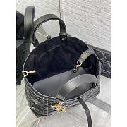 Dior Medium Toujour Bag Black 28.5x19x21cm - 6