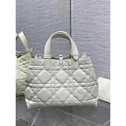 Dior Medium Toujour Bag White 28.5x19x21cm - 6