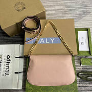 Gucci Blondie Shoulder Bag Pink 28x16x4cm - 2