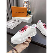 Louis Vuitton LV Time Out Sneaker White Pink Sneaker - 3