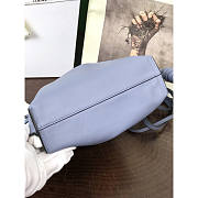 Loewe Mini Flamenco Clutch Bag Blue 23.9x18x9cm - 6