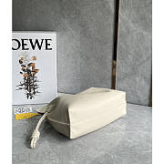 Loewe Flamenco Clutch Bag White 30x24.5x10.5cm - 5