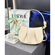 Loewe Paseo Satchel Bag White 25x17x8cm - 1