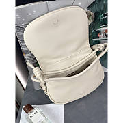 Loewe Paseo Satchel Bag White 25x17x8cm - 5