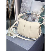 Loewe Paseo Satchel Bag White 25x17x8cm - 3