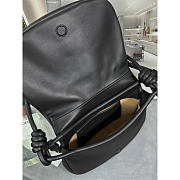 Loewe Paseo Satchel Bag Black 25x17x8cm - 6