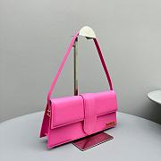 Jacquemus Le Bambino Long Flap Bag Pink 28x13.5cm - 5