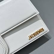 Jacquemus Le Bambino Long Flap Bag White 28x13.5cm - 3