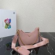 Prada Re-Edition 2005 Saffiano Leather Bag Pink 22x18x6cm - 6