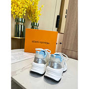 Louis Vuitton LV Run 55 Sneaker Blue - 4