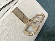 Valentino Small Vsling Handbag With Jewel White 22x17x9cm - 6