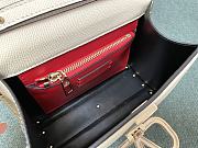 Valentino Small Vsling Handbag With Jewel White 22x17x9cm - 5